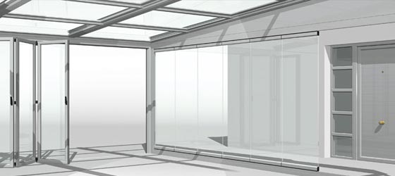 Techos fijos y móviles carpinteria de aluminio